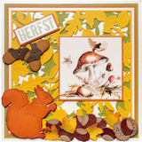 Marianne Design Cutting Sheet, Autumn Leaves (VK9613)
