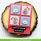 Lawn Fawn, Lawn Cuts Custom Craft Die, Valentine Mice (LF3609)