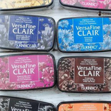 Tsukineko, Versafine Clair Ink Pad (Pigment Ink), Assorted Colors