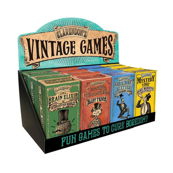 University Games Clarendon's Vintage Games (Assortment)