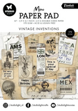 Studio Light, Mini Paper Pad, Vintage Inventions