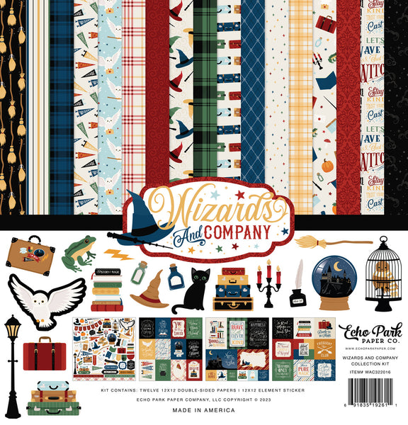 Echo Park Collection Kit 12"X12", Wizards And Company