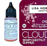 Lisa Horton Crafts, Cloud 9 Premium Dye & Pigment, Interference Ink Pad Reinker (Assorted Colors)
