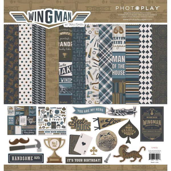 PhotoPlay Collection Pack 12"X12", Wingman