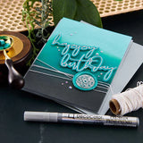 Spellbinders Cutting Die, Sealed by Spellbinders, Sealed Twine (S2-343)