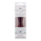 Spellbinders Wax Seal Stamp, Sealed by Spellbinders - Sealed with Love, Heart Tic Tac Toe (WS-056)(