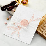 Spellbinders Wax Seal Stamp, Pressed Posies Collection, Timeless Blooms (WS-103)