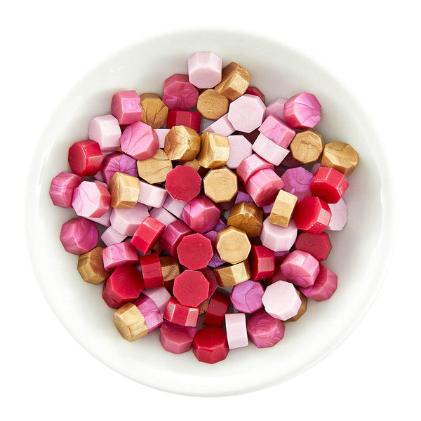 Spellbinders, Must-Have Wax Beads, Sealed by Spellbinders, Mix Pink (WS-116)