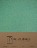 Prism Studio, 8.5x11 Whole Spectrum Glitter Cardstock, Emerald (5 sheets)