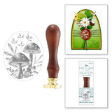 Spellbinders 3D Wax Seal Stamp, Forest Mushrooms (WS3D-001)