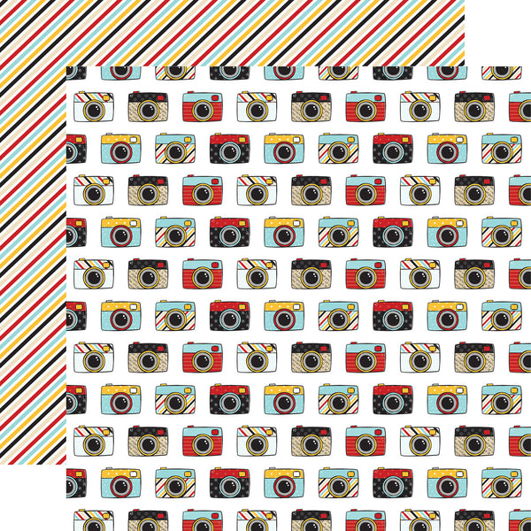 Echo Park Paper, Wish Upon A Star, Double-Sided Cardstock 12"X12", Say Cheese (WST150006) (Copy)