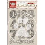 Stamperia, Clear Stamps, Gear Up For Christmas, Numbers