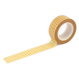 Echo Park, Winnie The Pooh Washi Tape 30', Golden Honey Gingham