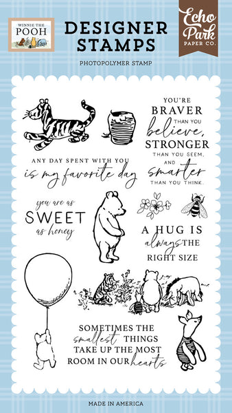 Echo Park Clear Stamps, Winnie The Pooh, Pooh And Friends