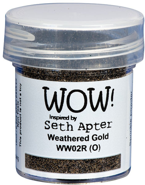 WOW! Mixed Media Embossing Powder, Weathered Gold