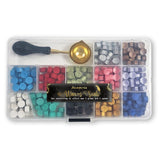 Stamperia, Wax Set, Wax and Seals, 13pcs.