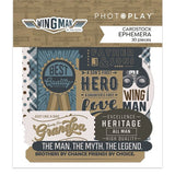 PhotoPlay, Ephemera Cardstock Die-Cuts, Wingman (#WNG5010)