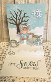 Riley & Company, Clear Stamps, Dress Up Riley, Winter Accessories