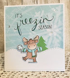 Riley & Company, Clear Stamps, Dress Up Riley, Winter Accessories