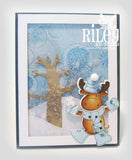 Riley & Company, Clear Stamps, Dress Up Riley, Winter Accessories