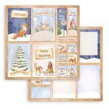 Stamperia Double-Sided Paper Pad 12"X12" 10/Pkg, Winter Valley, 10 Designs/1 Each