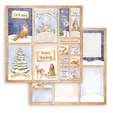 Stamperia Double-Sided Paper Pad 8"X8" 10/Pkg, Winter Valley, 10 Designs/1 Each