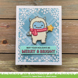 Lawn Fawn, Lawn Cuts Custom Craft Die, Winter Yeti (LF3259)