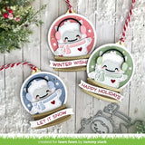 Lawn Fawn, Lawn Cuts Custom Craft Die, Winter Yeti (LF3259)
