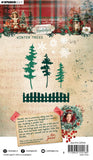 Studio Light, Jenine's Mindful Art Festive Nostalgia Cutting Die Nr. 905, Winter Trees