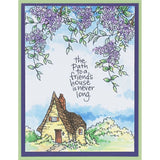 Stampendous, Cling Stamps, Wisteria Cottage