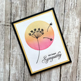Gina K. Designs, Clear Stamps, With Sympathy