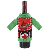 DM Uncle Bob's Knitted Wine Bottle Ugly Sweaters, Fireplace