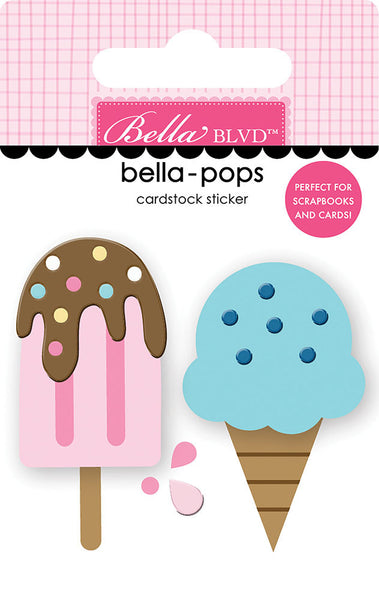 Bella Blvd, Bella-pops 3D Cardstock Sticker, Yummy