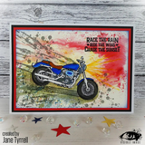Visible Image, A6 Clear Stamps, Ride The Wind (VIS-RTW-01)