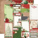 Simple Stories, Simple Vintage Believe Double-Sided Cardstock 12"X12", Journal Elements (#25511)