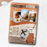 Elizabeth Craft Metal Dies, Everyday Memories by Annette Green, Rounded Travel Page (2356)