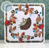 Craft Consortium, Over The Hedge, Clear Stamps, Harry the Hedgehog (CCSTMP016)