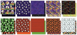 Craft Consortium, Double-Sided Paper Pad 12"X12" 30/Pkg, Happy Haunting, 20 Designs (CCPPAD022)