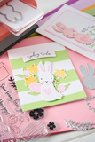Sizzix Clear Stamps Set By Catherine Pooler 12/Pkg, Bunny Bits & Blooms (666794)