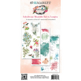 49 And Market, Rub-On Transfer Set 6"X12", Kaleidoscope, Blendable (KAL-27174)