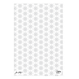 Sizzix, 2D Texture Fades A5 Embossing Folder, Vault Snowflakes #3 by Tim Holtz (667251)