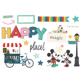 Simple Stories, Simple Pages Page Pieces, Say Cheese Happiest Place (26234)