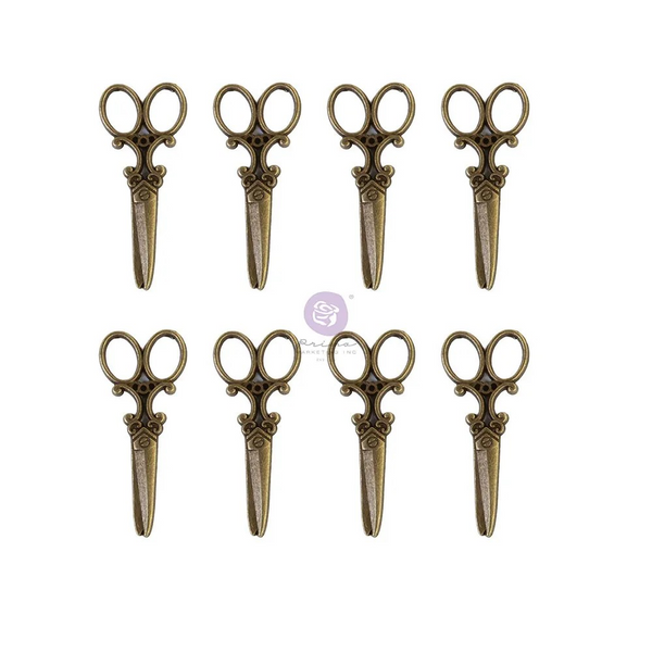 Prima Marketing, Scissor Metal Embellishments by Frank Garcia (997083)
