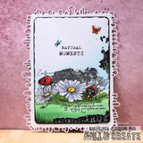 AALL & Create, #1080, Mystical Meadows, A7 Clear Stamp, Designed by Janet Klein