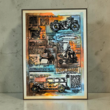 AALL And Create A6 #TP-1342 Photopolymer Clear Stamp Set, The Daily News by Autour De Mwa