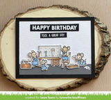 Lawn Fawn, Stamps, Dies & Coloring Stencil Bundle, Mice Tools (LF4065, LF4066 & LF4067)