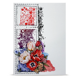 AALL And Create A6 #TP-1341 Photopolymer Clear Stamp Set, Bee Geometry by Autour De Mwa & Co.