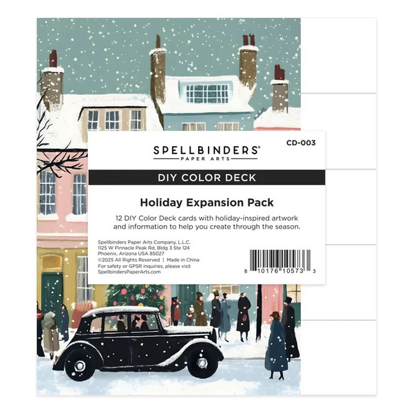 Spellbinders, Holiday DIY Color Deck Expansion Pack (CD-003)