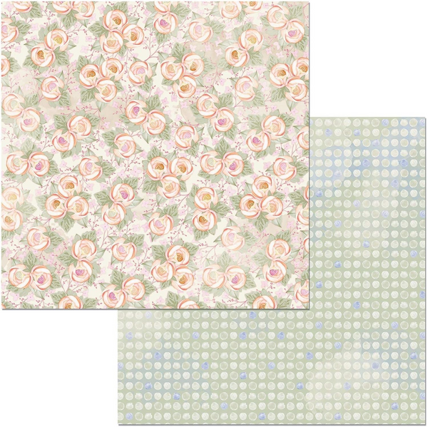 BoBunny, Harmony, Double-Sided Cardstock 12"X12", Harmoney Beauty (7310456)