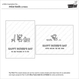 Lawn Fawn, Stamps, Dies & Coloring Stencil Bundle, Mice Tools (LF4065, LF4066 & LF4067)